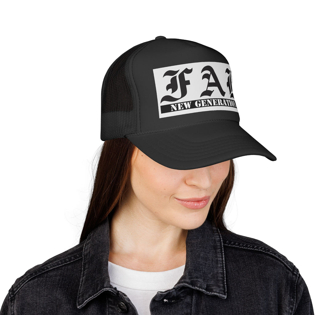 Trucker Cap — "F A B" New Generation Patch Hat - FAB since now