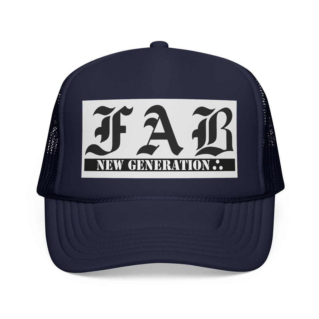 Trucker Cap — "F A B" New Generation Patch Hat - FAB since now