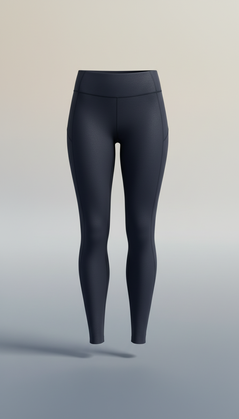 Sculpted Leggings With Matte Finish