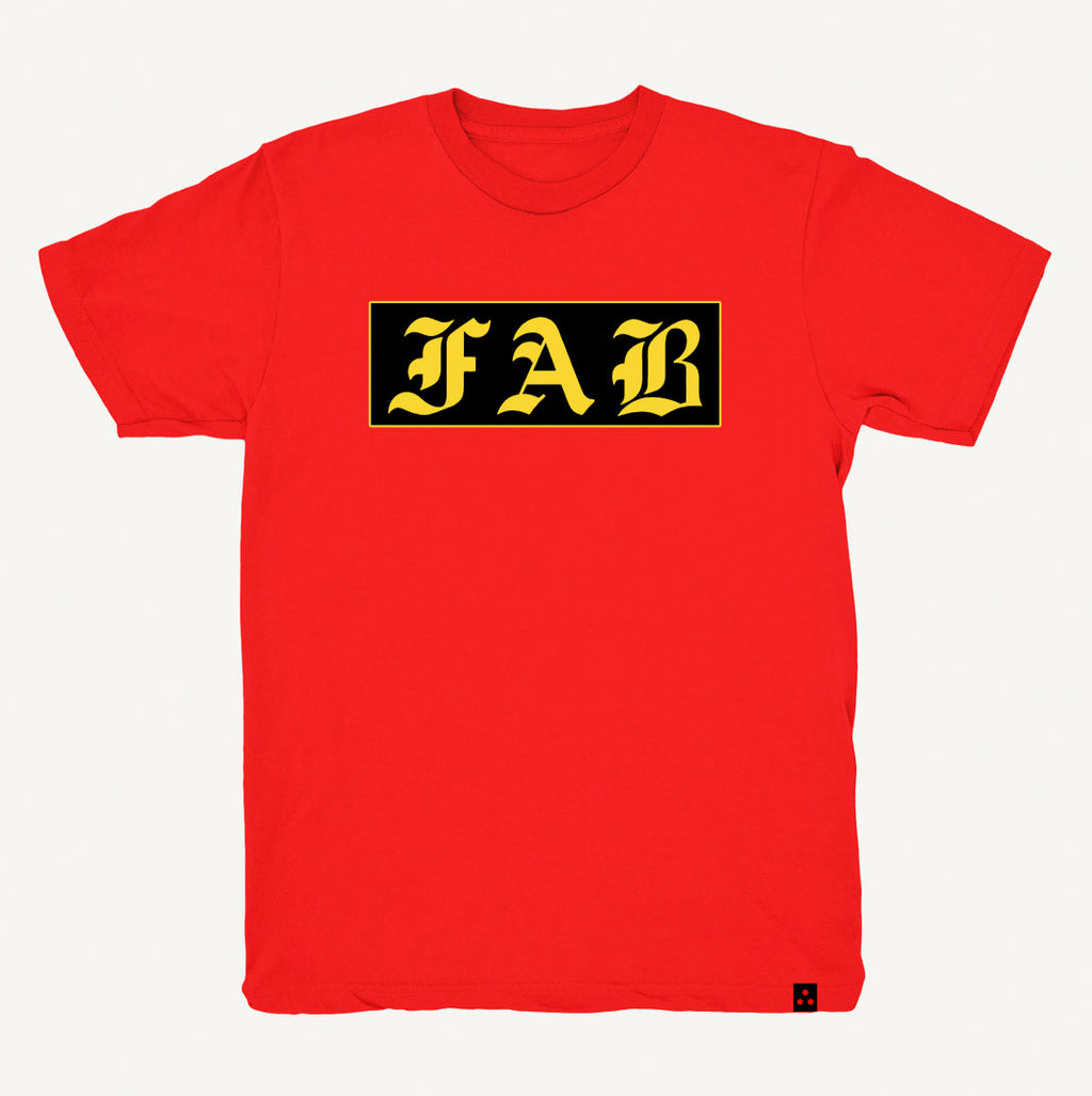 FAB Badge of pride short sleeve tshirt - FAB since now