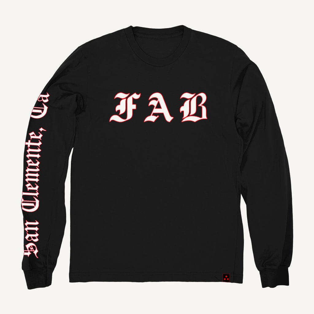 Fab San Clemente long sleeve t shirt - FAB since now