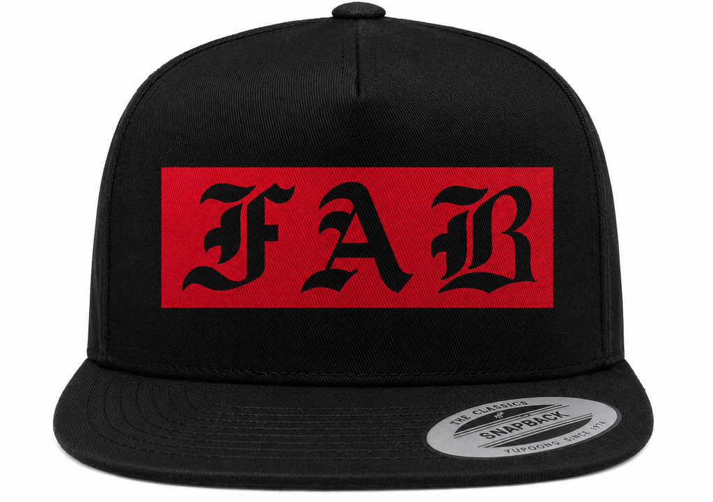 FAB Supreme Trucker Cap — "F A B" fab supreme snapback