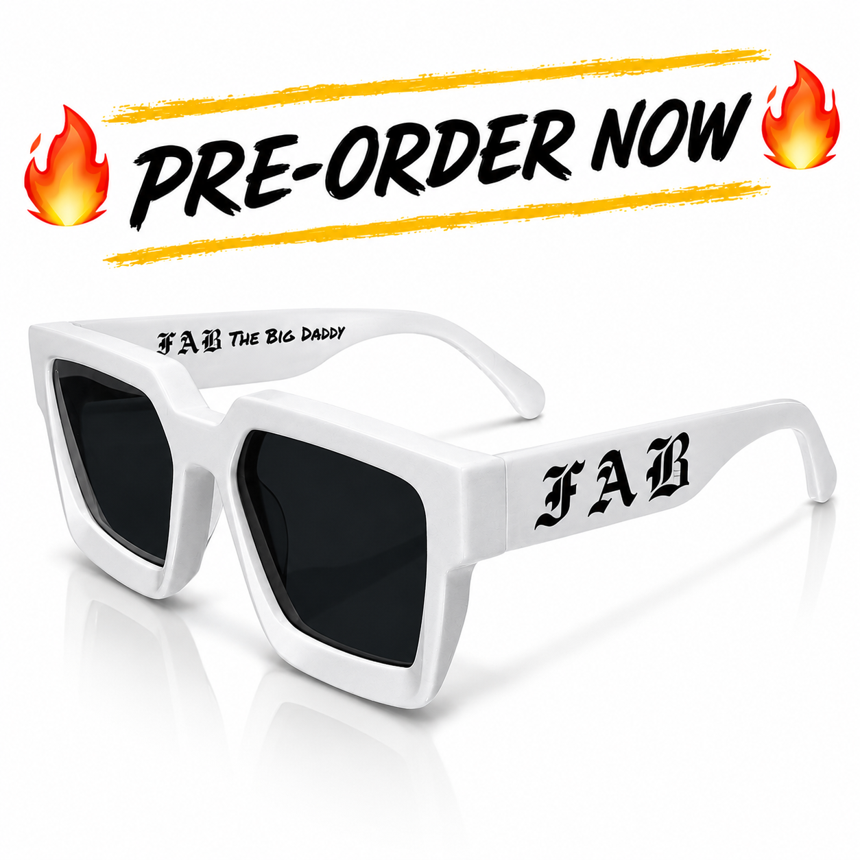 Sunglasse The Big Daddy-White