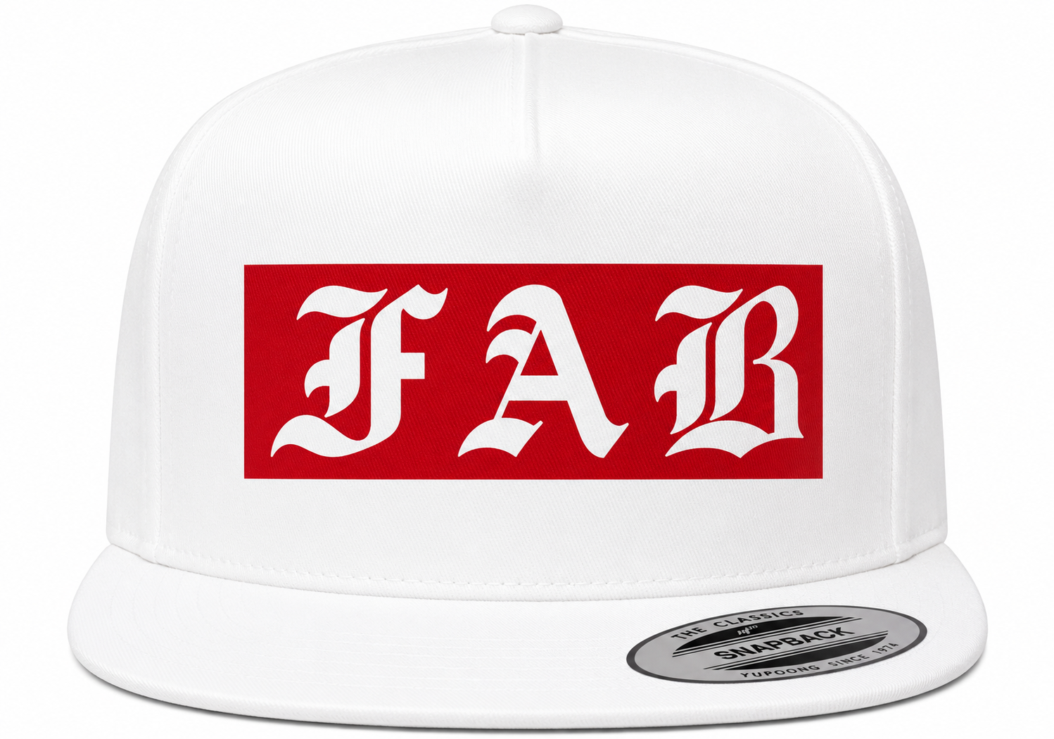 FAB Supreme Trucker Cap — "F A B" fab supreme snapback