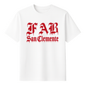FAB San Clemente sleeve tshirt