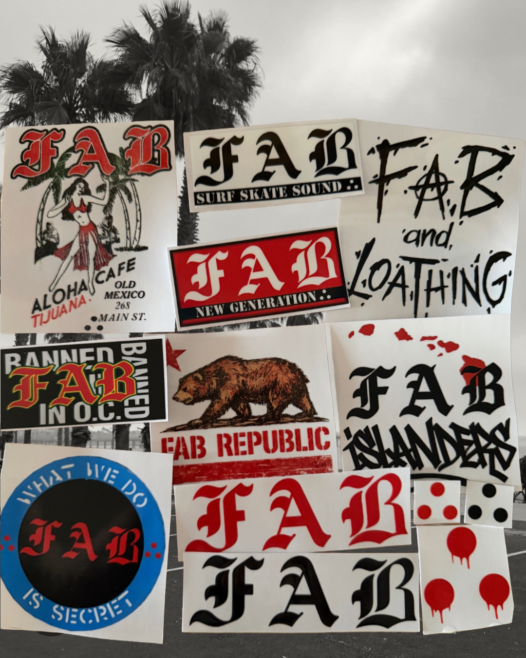 FAB pack uv Stickers - FAB since now