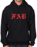 FAB drips heavyweight hooded fleece sweatshirt - FAB since now
