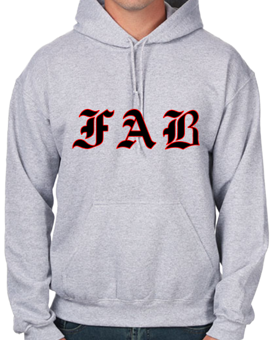heavy weight hooded fleece sweatshirt - FAB since now