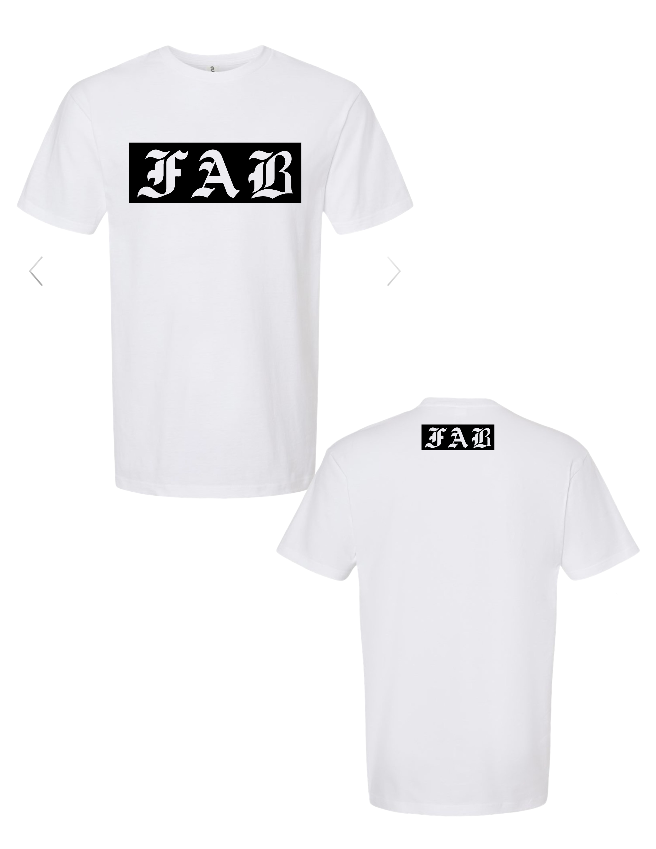 Fab supreme short sleeve tshirt.